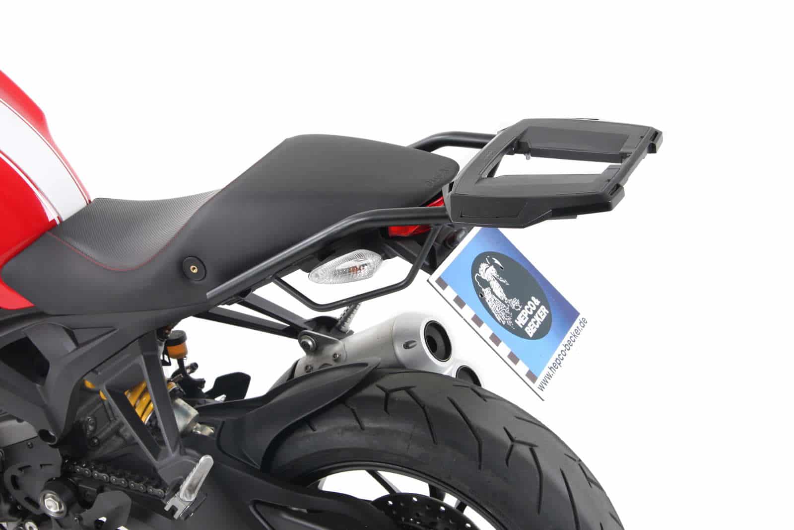 Support de topcase Alurack pour Ducati Monster 1100 Evo (11-13) Hepco & Becker