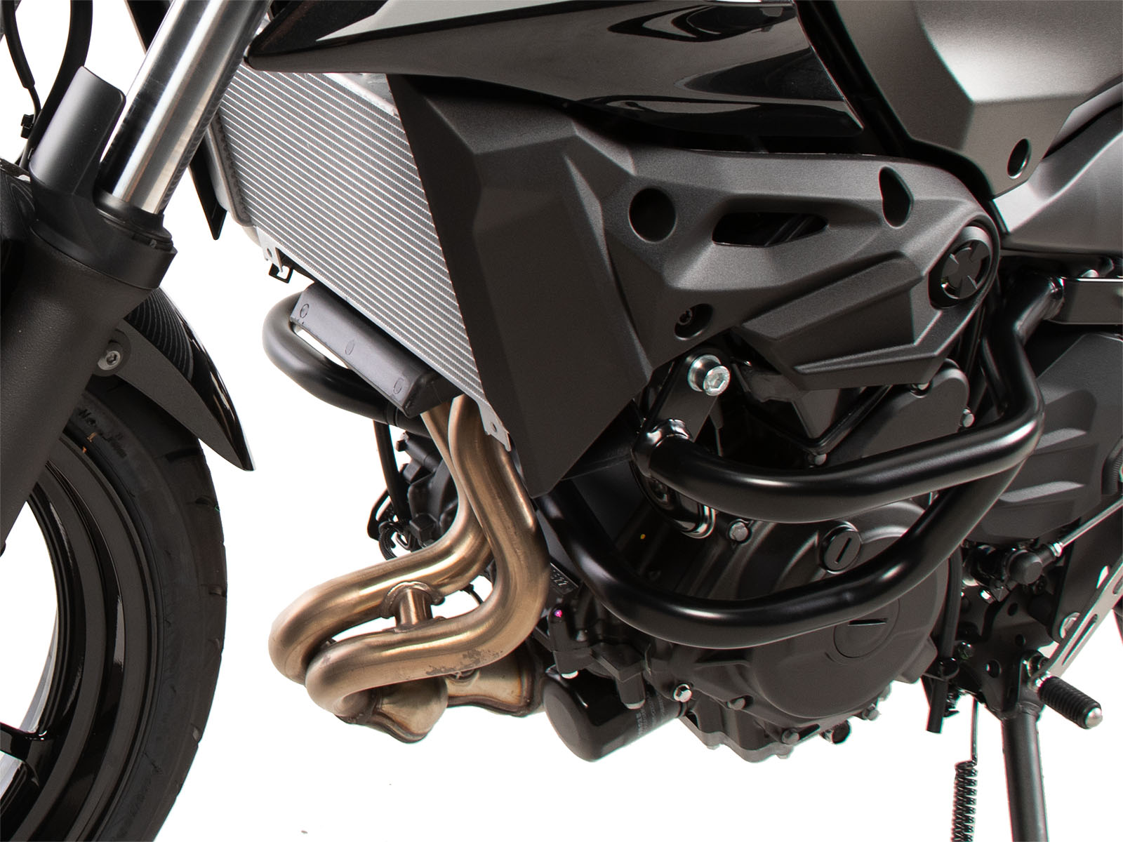 Arceau de protection moteur noir pour Kawasaki Z 500 (24-) Hepco & Becker