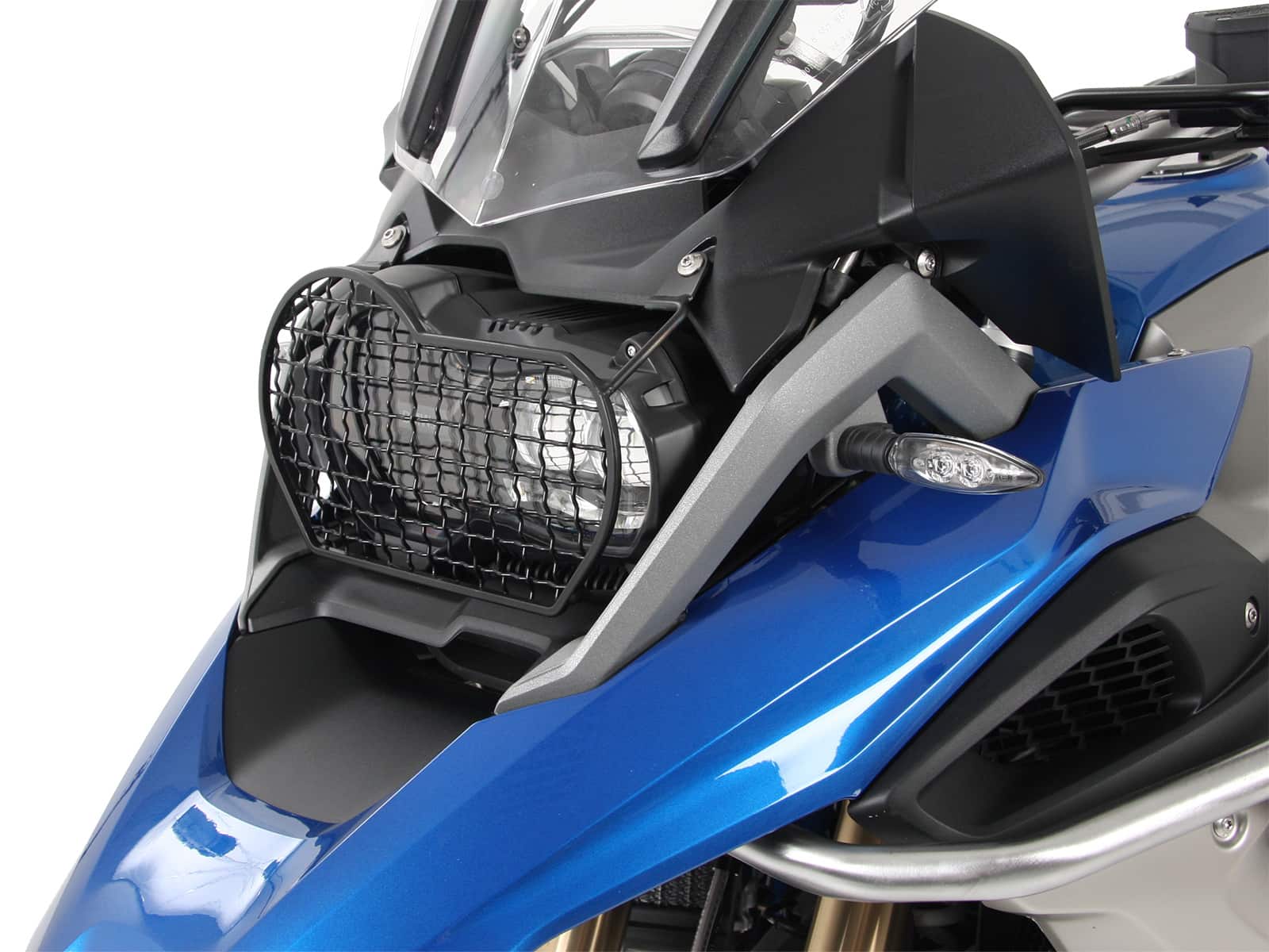 Grille de protection des feux noire pour BMW R 1200 GS LC (17-18) Hepco & Becker
