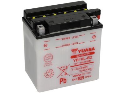 Batterie Yuasa YB10L-B2, 12 V, 11 A, standard, sans pack d'acide, 135x90x145