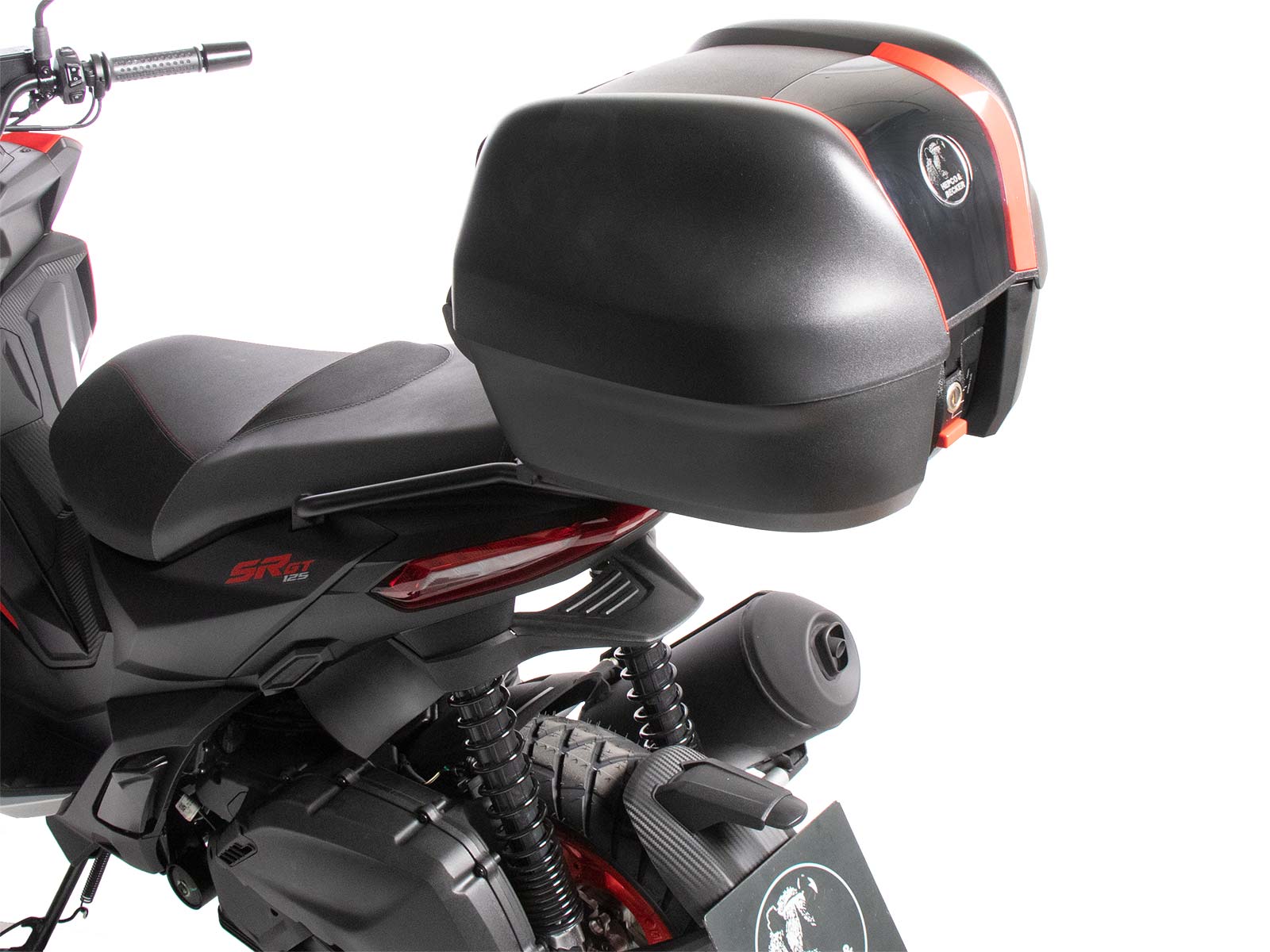 Journey Topcase 30 avec support pour Aprilia SR GT 125 / 200 / Sport (22-) Hepco & Becker