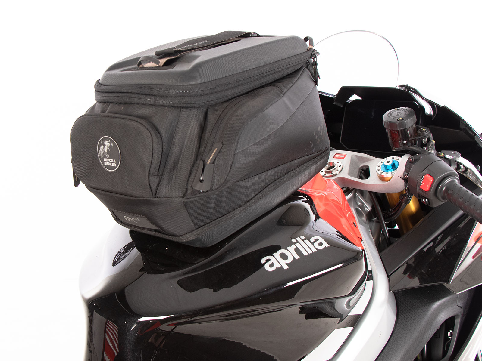 Anneau de réservoir Basic avec unité de fermeture de la sacoche de réservoir pour Aprilia RS 660 / Factory (25-)