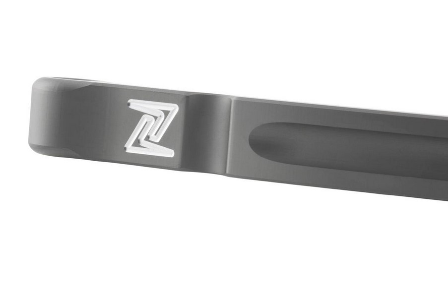 Kit levier de frein sport ZELIONI pour Vespa, droite et gauche, gris mat