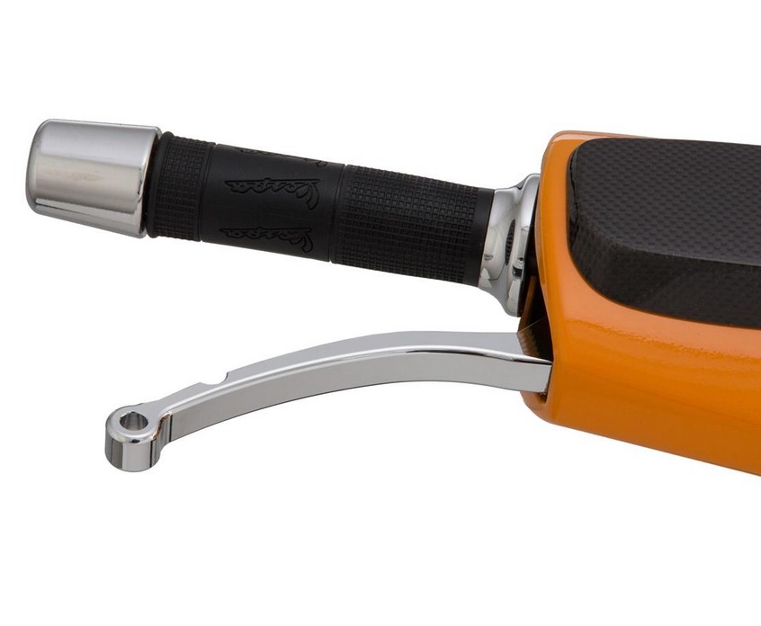 Kit levier de frein sport ZELIONI pour Vespa, droite et gauche, chrome
