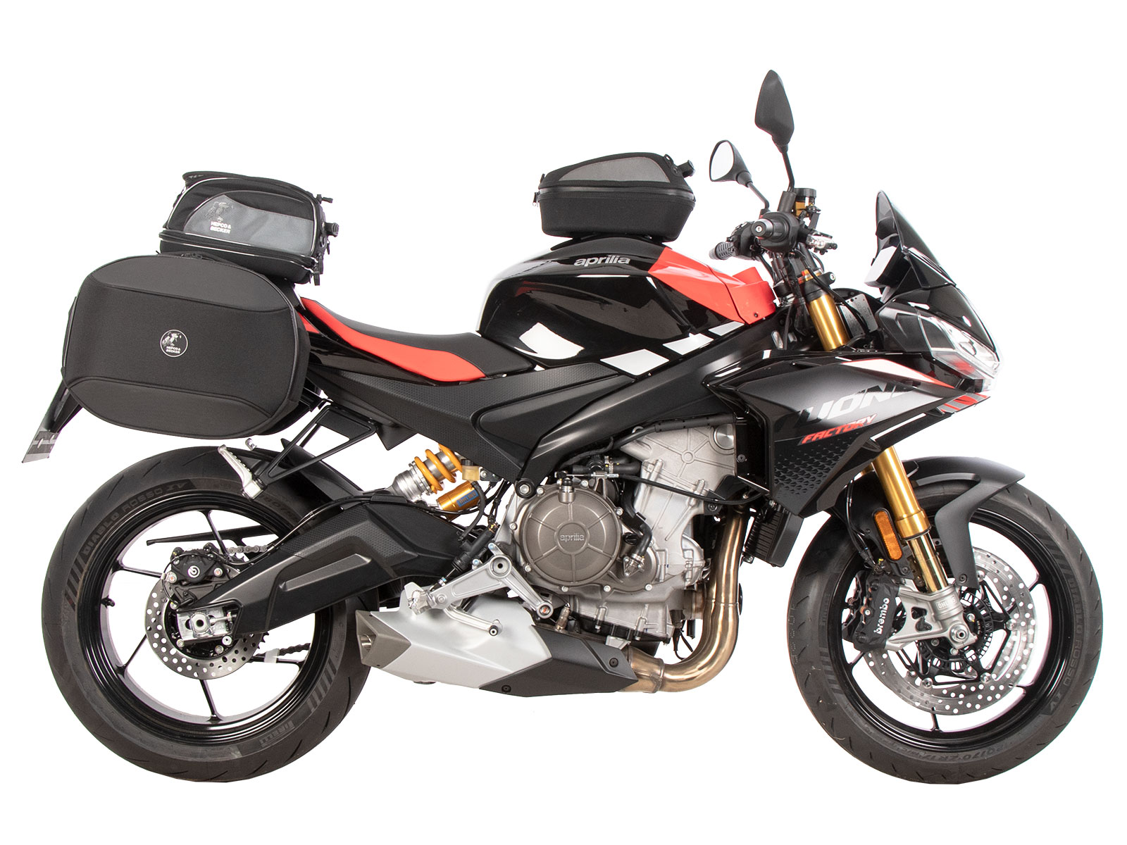 Anneau de réservoir Basic avec unité de fermeture de la sacoche de réservoir pour Aprilia Tuono 660 Factory (22-)