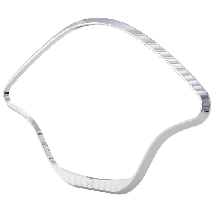 Anneau décoratif tachymètre ZELIONI pour Vespa Primavera/Sprint/Elettrica 50-150ccm 2T/4T AC, chrome