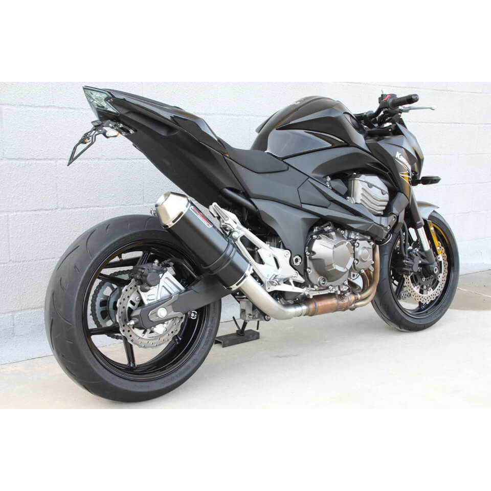 Silencieux Takkoni Kawasaki Z 800 e, acier inoxydable, homologué E