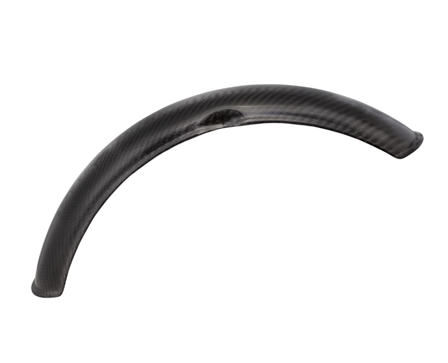 Aile Garelli EVO II sans support, universelle pour Vespa PX 80-200ccm, carbone clair