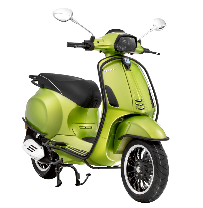 Pare-chocs aile avant pour Vespa Primavera/Sprint/Elettrica 50-150ccm, noir mat