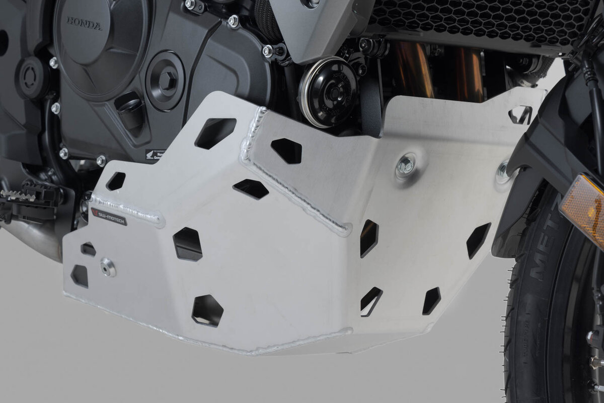 Protection de moteur SW-Motech argentée pour Honda XL 750 Transalp