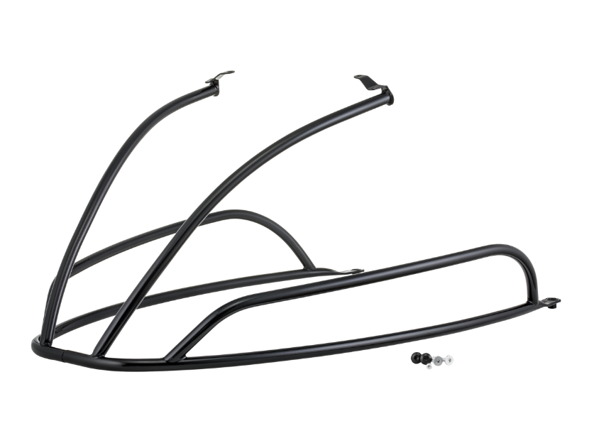Arceau de protection latéral pour Vespa Primavera/Sprint/Elettrica 50-150ccm, noir brillant