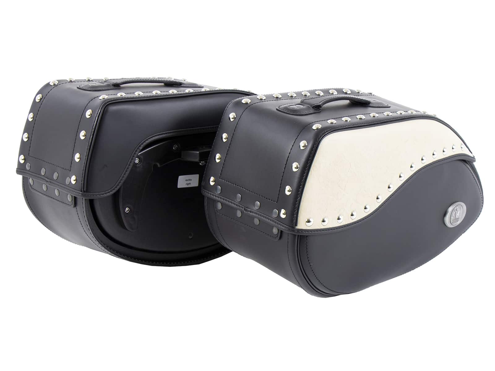 Kit de sacoches de selle Ivory pour les porteurs C-Bow Hepco & Becker