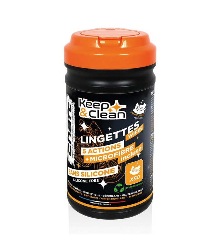 Keep et Clean chiffon de nettoyage et microfibre Chaft