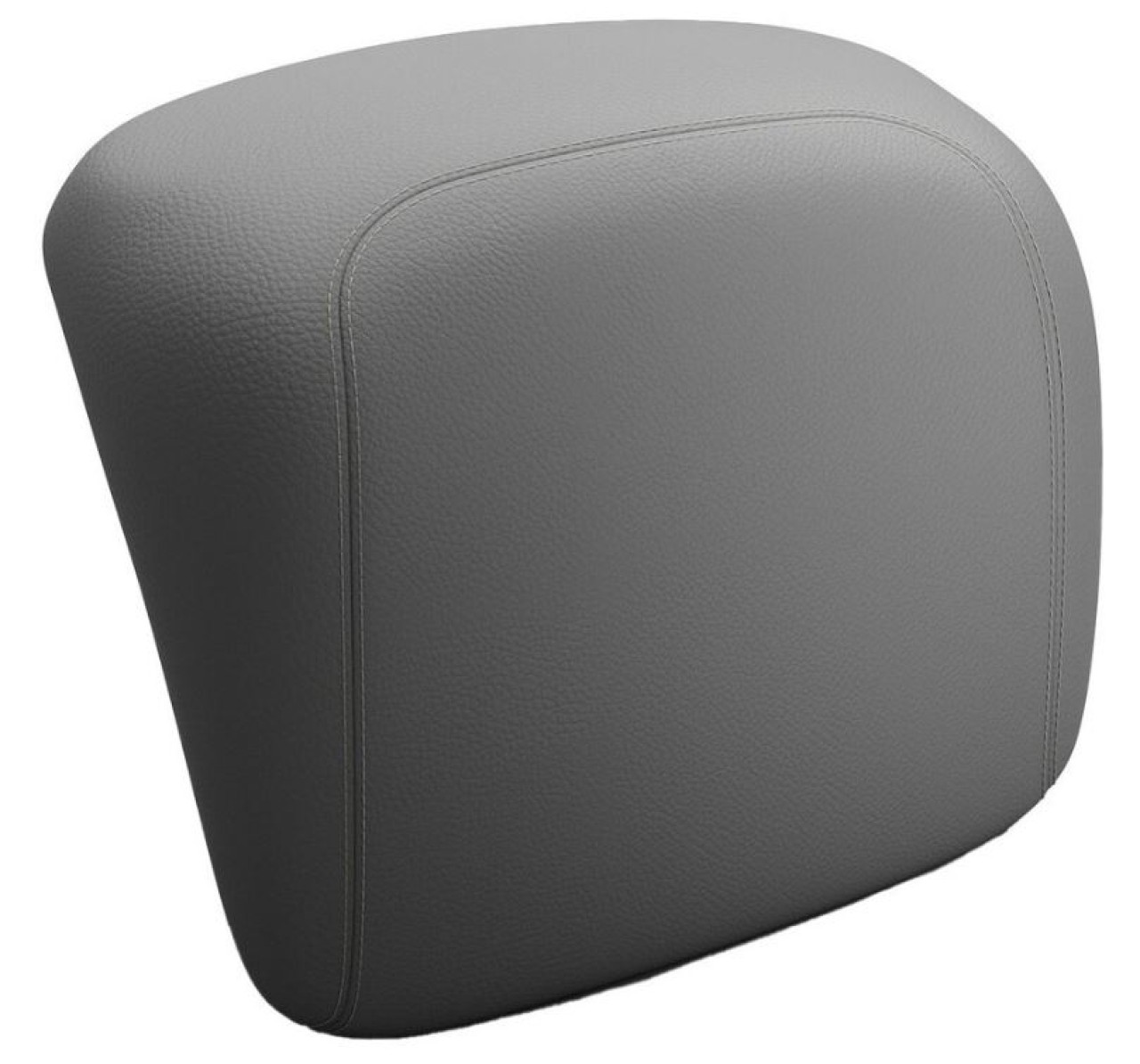 Dossier original pour top case Vespa GTS/GTV - gris, couture grise