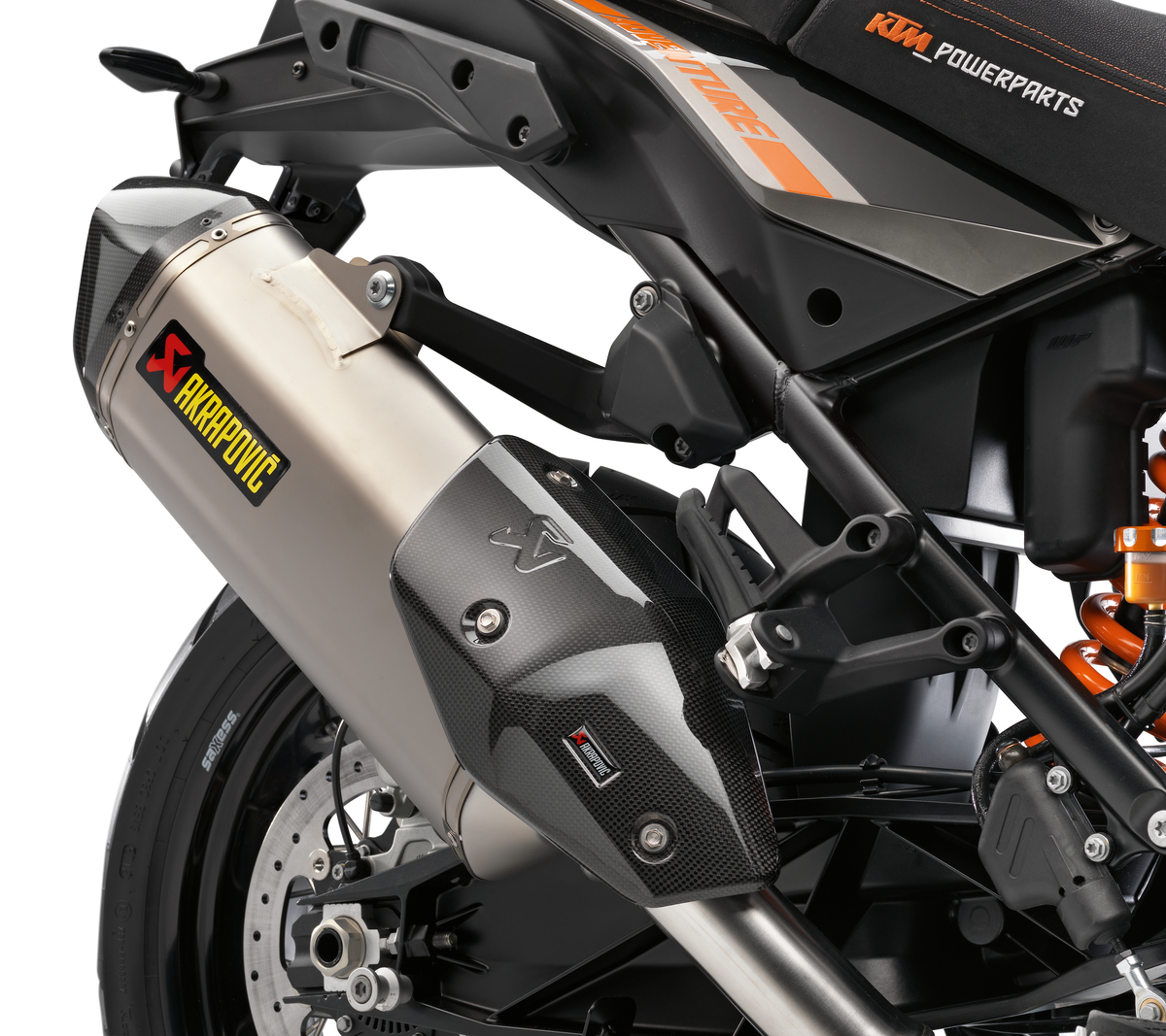 Akrapovic Slip-On LINE Système d'échappement pour Adventure / Super Adventure