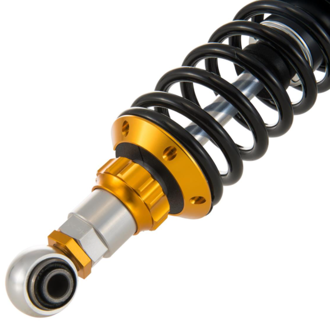 Amortisseur arrière pour Vespa Primavera/Sprint 125-150ccm ('14-), noir/argent/orange