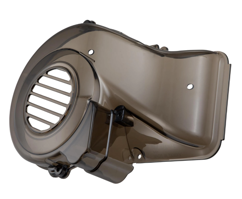 Cache-roue de ventilateur pour Vespa Primavera/Sprint/LX/S/946 3V i.e.125/150ccm 4T AC, noir teinté