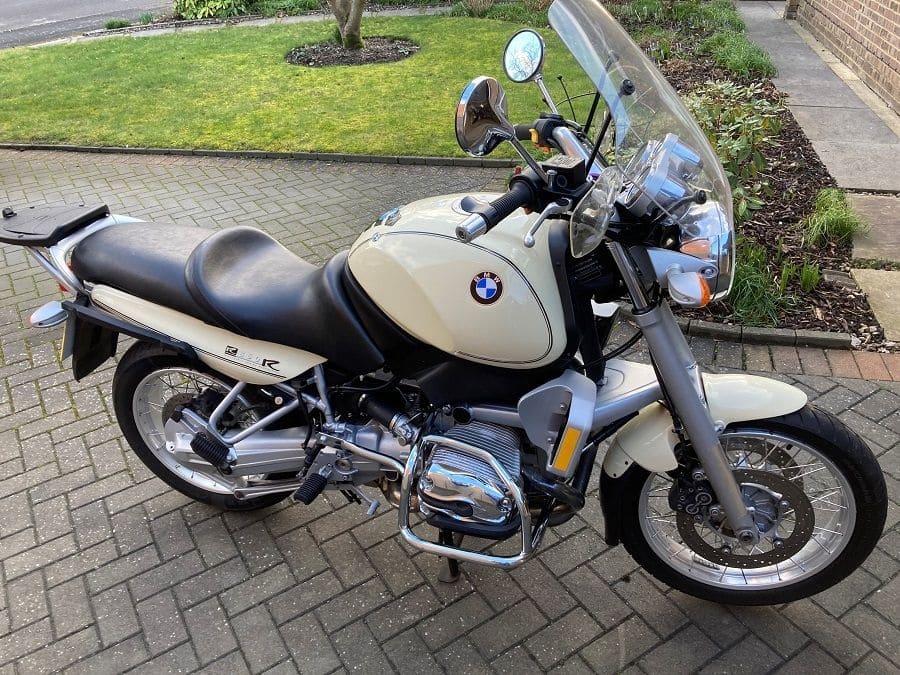 Arceau de protection moteur chromé pour BMW R 850 R (94-02)/R 1100 R (94-99) Hepco & Becker