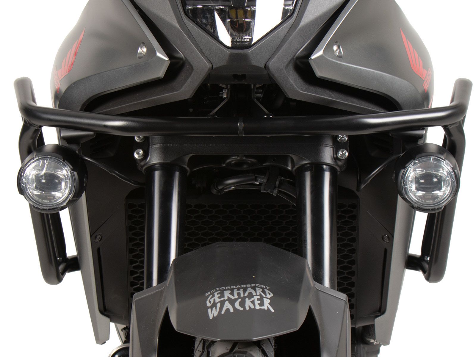 Arceau de protection du réservoir noir pour Honda XL 750 Transalp (25- ) Hepco & Becker