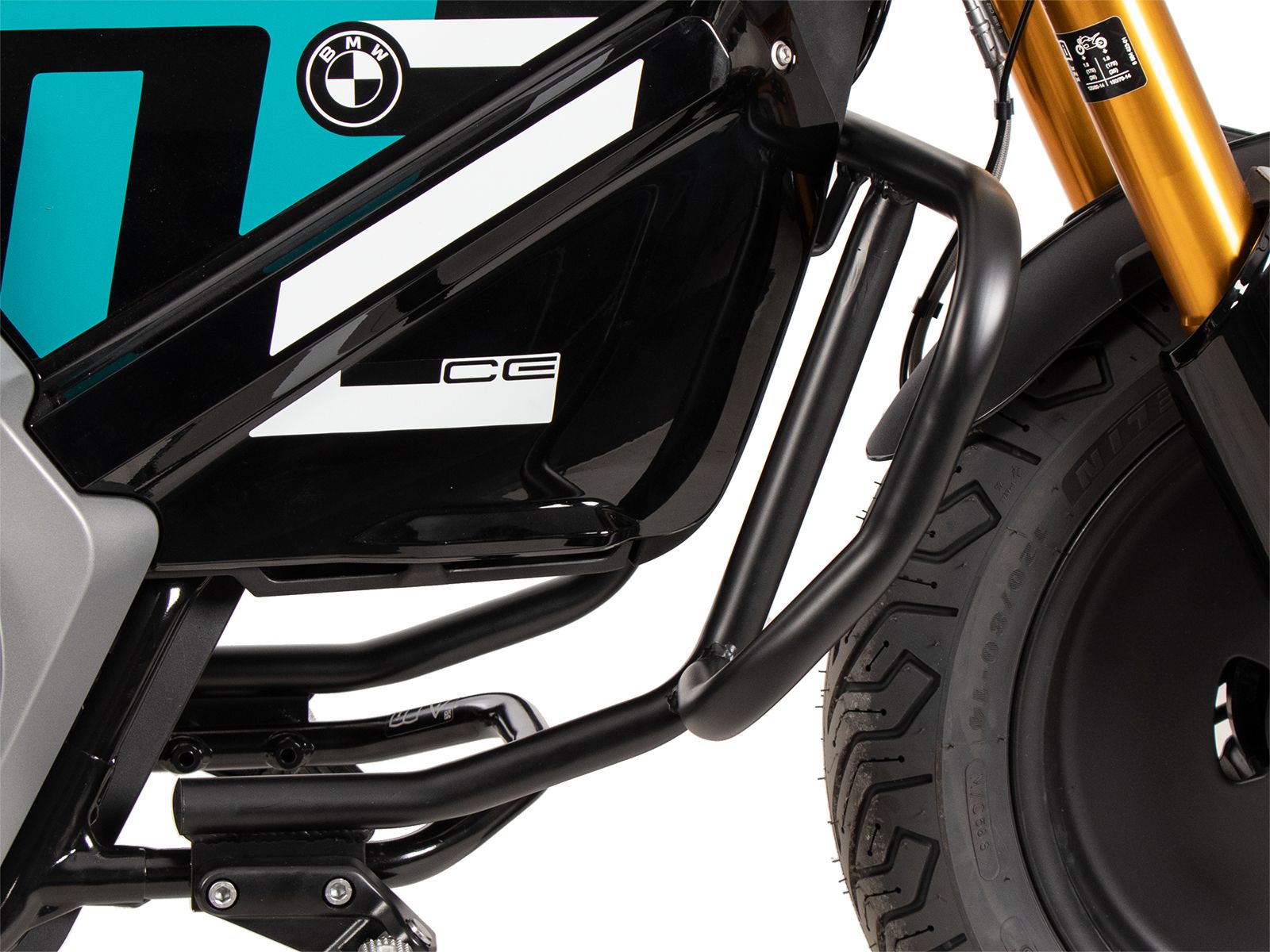 Arceau de protection moteur noir pour BMW CE 02 (23-) Hepco & Becker