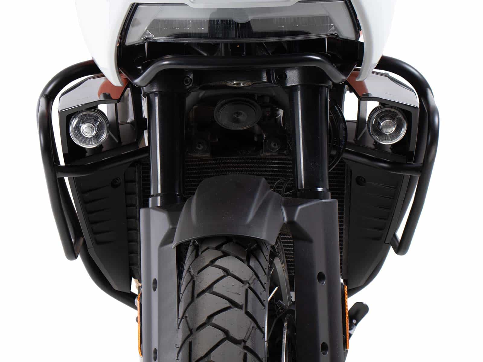 Arceau de protection moteur noir pour Harley Davidson Pan America 1250 / ST (21-) Hepco & Becker