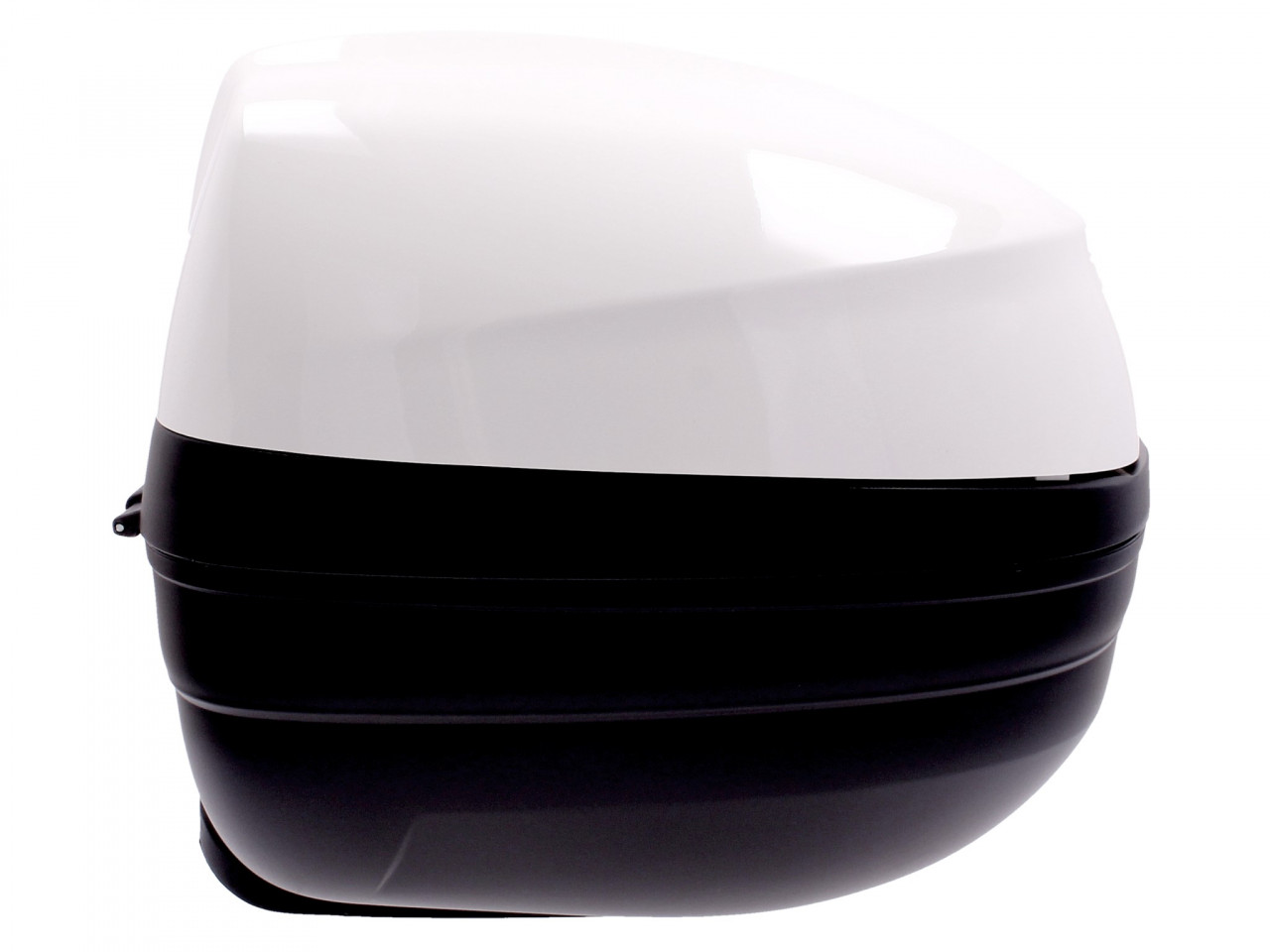 Kit Top Case (avec plaque de fixation), 37 l, blanc pour Piaggio MP3 125 / 300 / Sport HPE