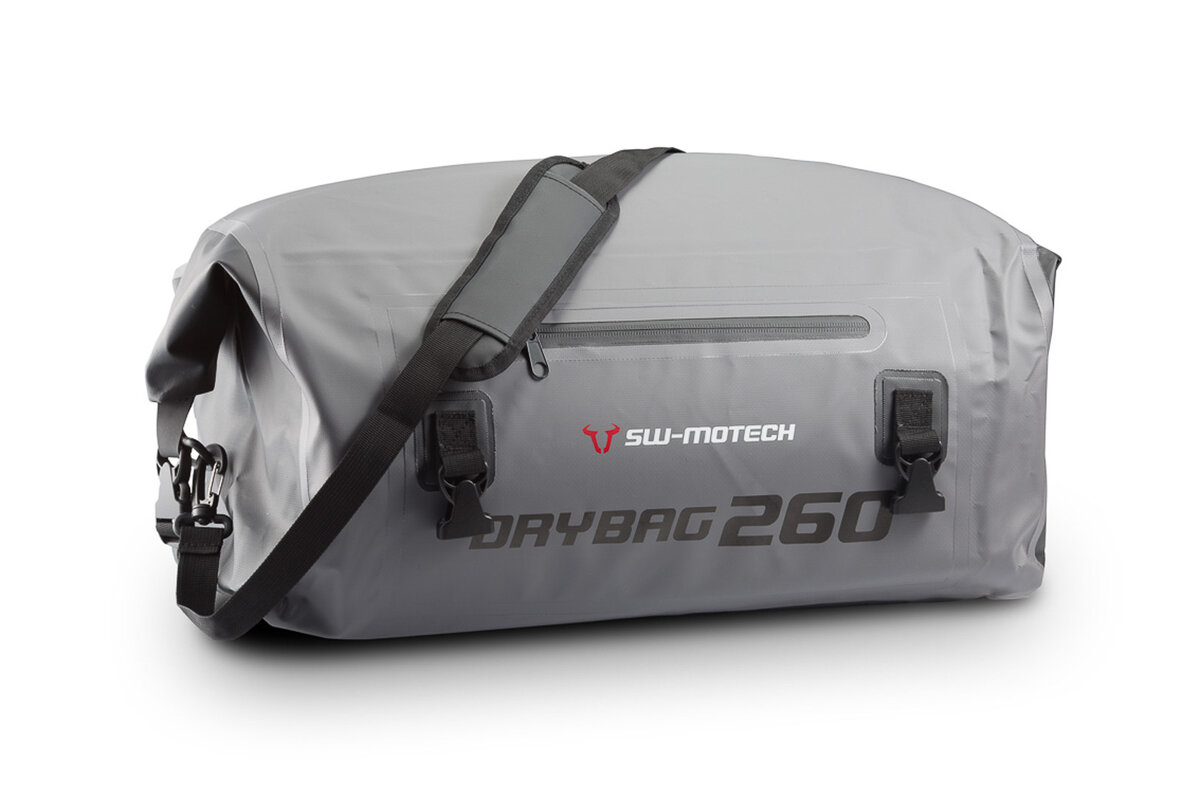 Drybag 260 sacoche arrière pour Moto Guzzi V85 TT /Travel, gris / noir - SW Motech