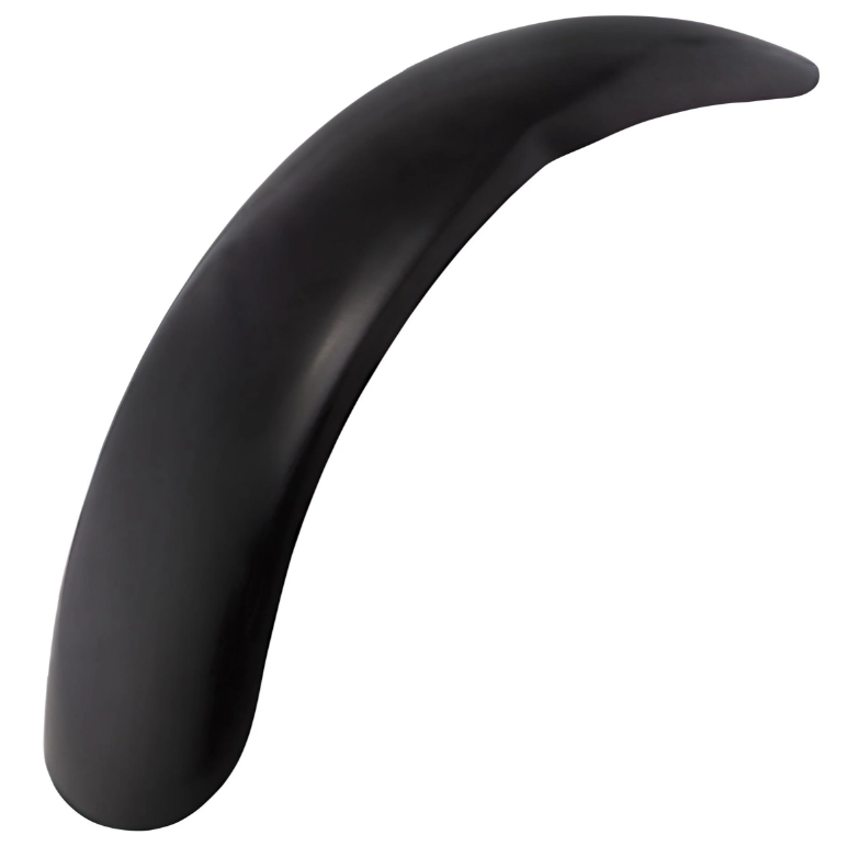 Aile Garelli Race EVO II sans support, universel pour Vespa PX 80-200ccm, GFK, noir