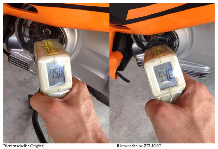 Poulie pour Vespa GTS/​GTS Super/​GTV/​GT 60/​ 250-300ccm