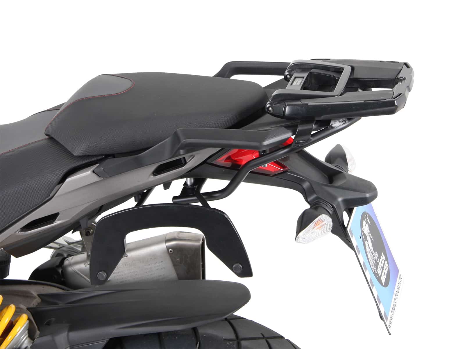 Support latéral C-Bow noir pour Ducati Multistrada 1200 Enduro (16-18) Hepco & Becker