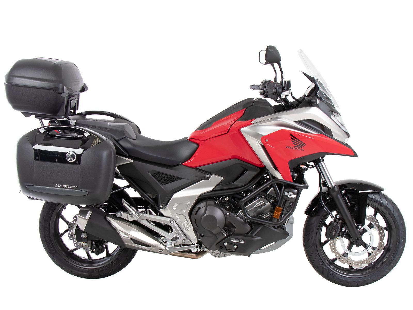 Support de topcase Alurack noir pour Honda NC 750 X /DCT (21-) Hepco & Becker