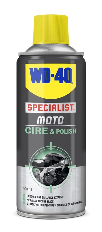 WD-40 Specialist® Cire pour moto - Spray 400ml