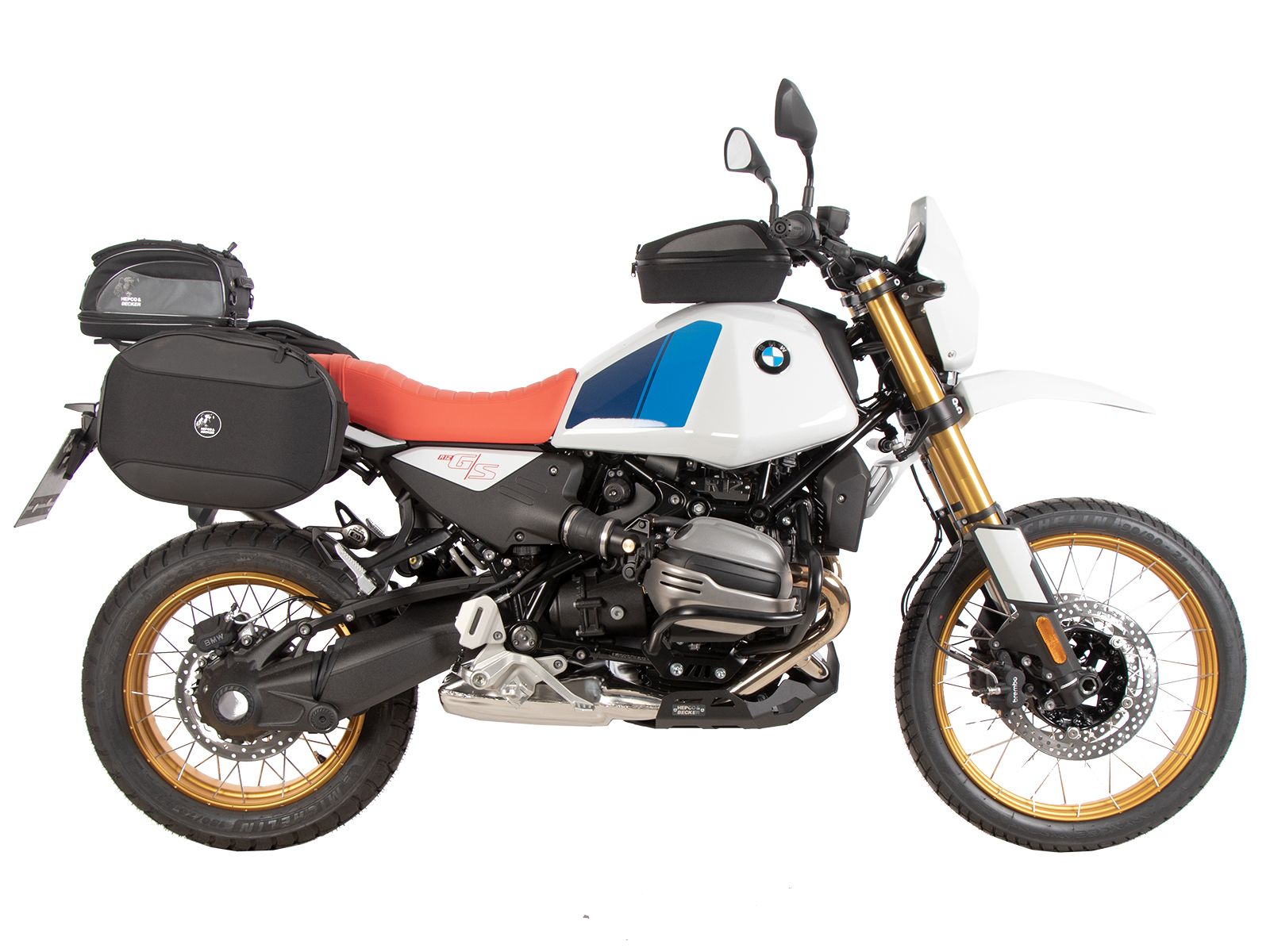 Anneau de réservoir Basic avec unité de fermeture de la sacoche de réservoir pour BMW R 12 G/S (25-) Hepco & Becker