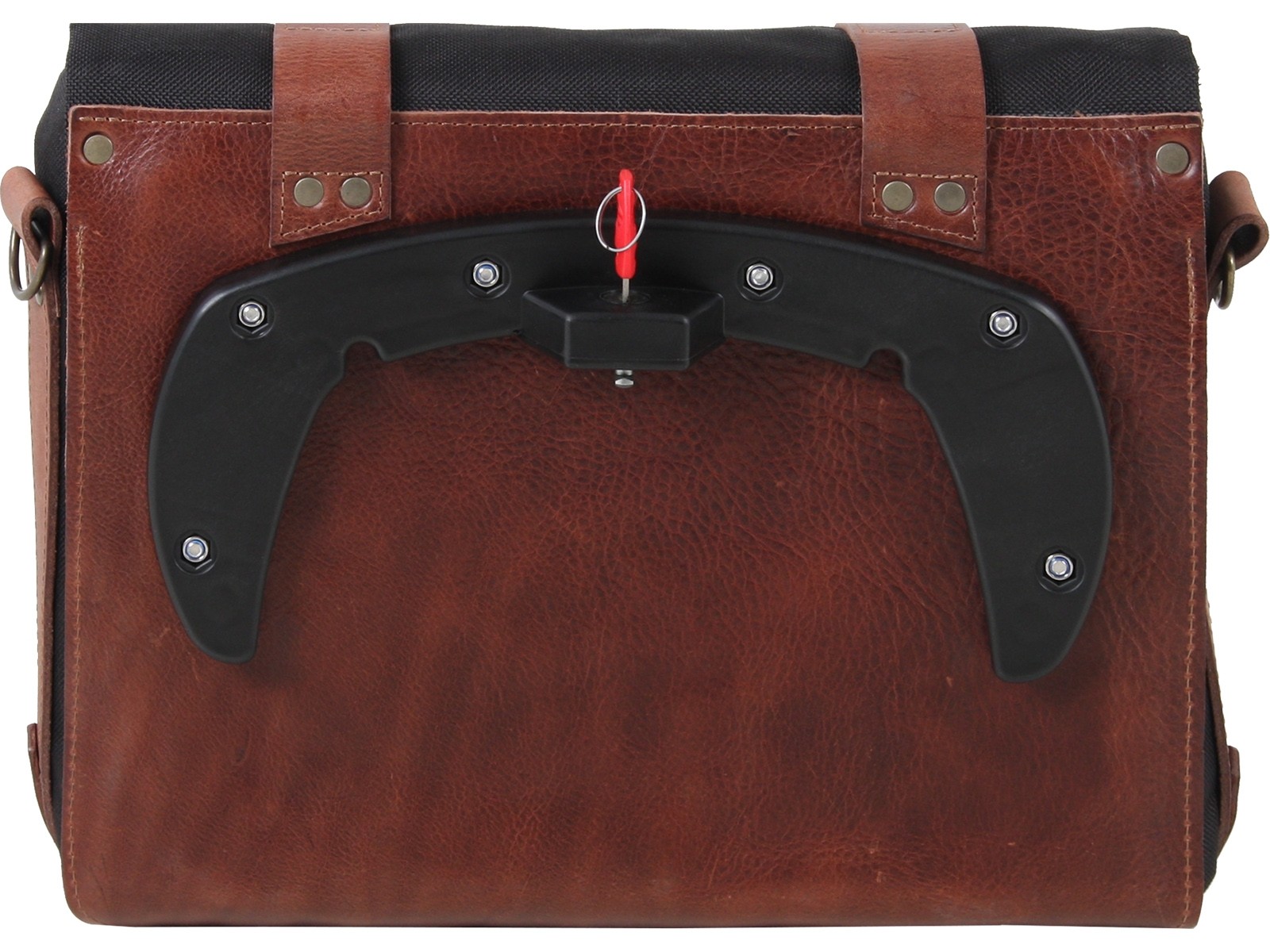 Set de sacoches de coursier LEGACY L/L noir pour support C-Bow Hepco & Becker