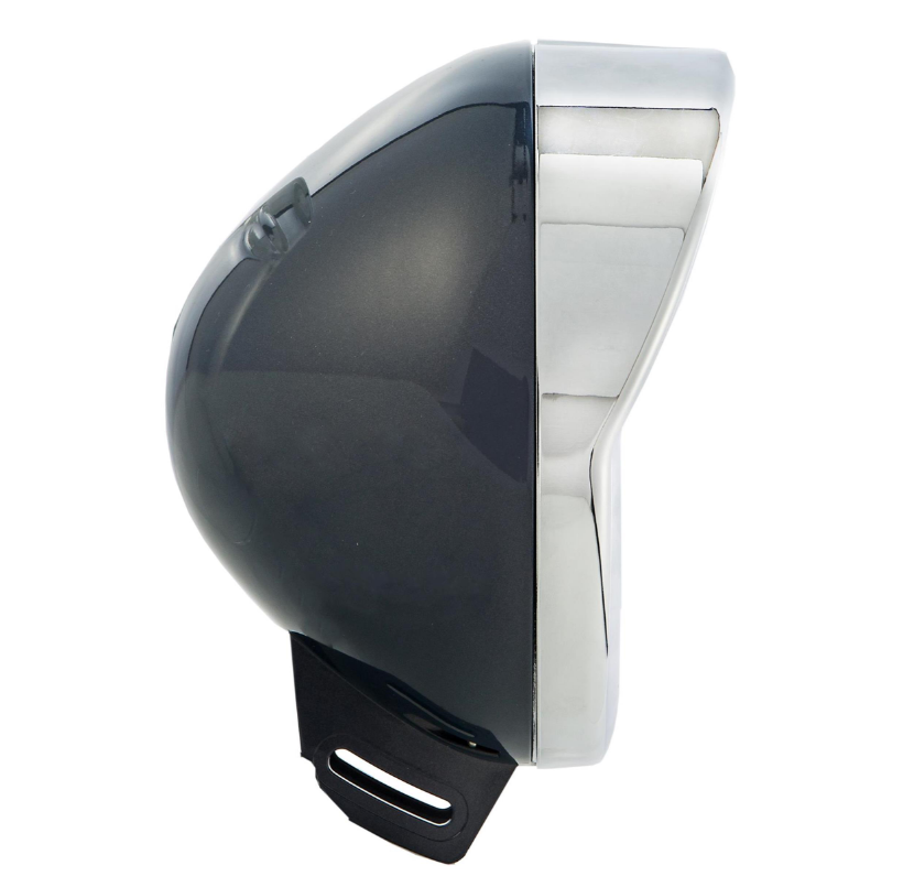 Anneau de lampe avec abat-jour pour Vespa LXV 50-150ccm, chrome