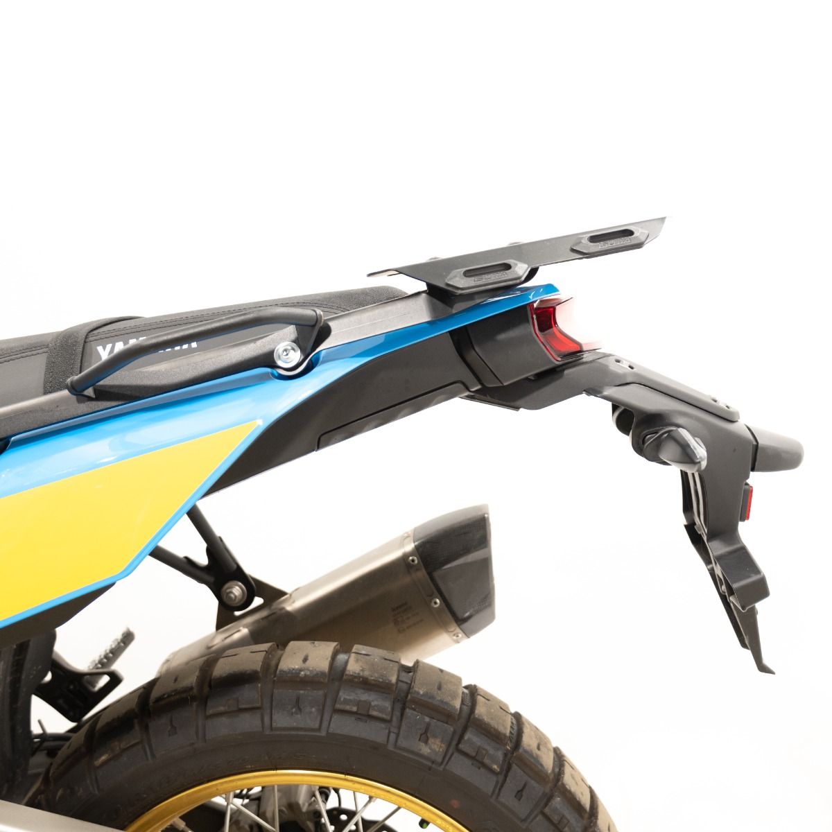 Porte-bagages noir pour Yamaha Ténéré 700 (19-24)