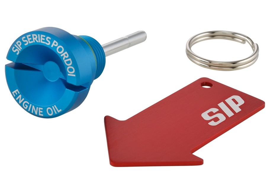 Bouchon de remplissage d'huile moteur pour Vespa, bleu mat