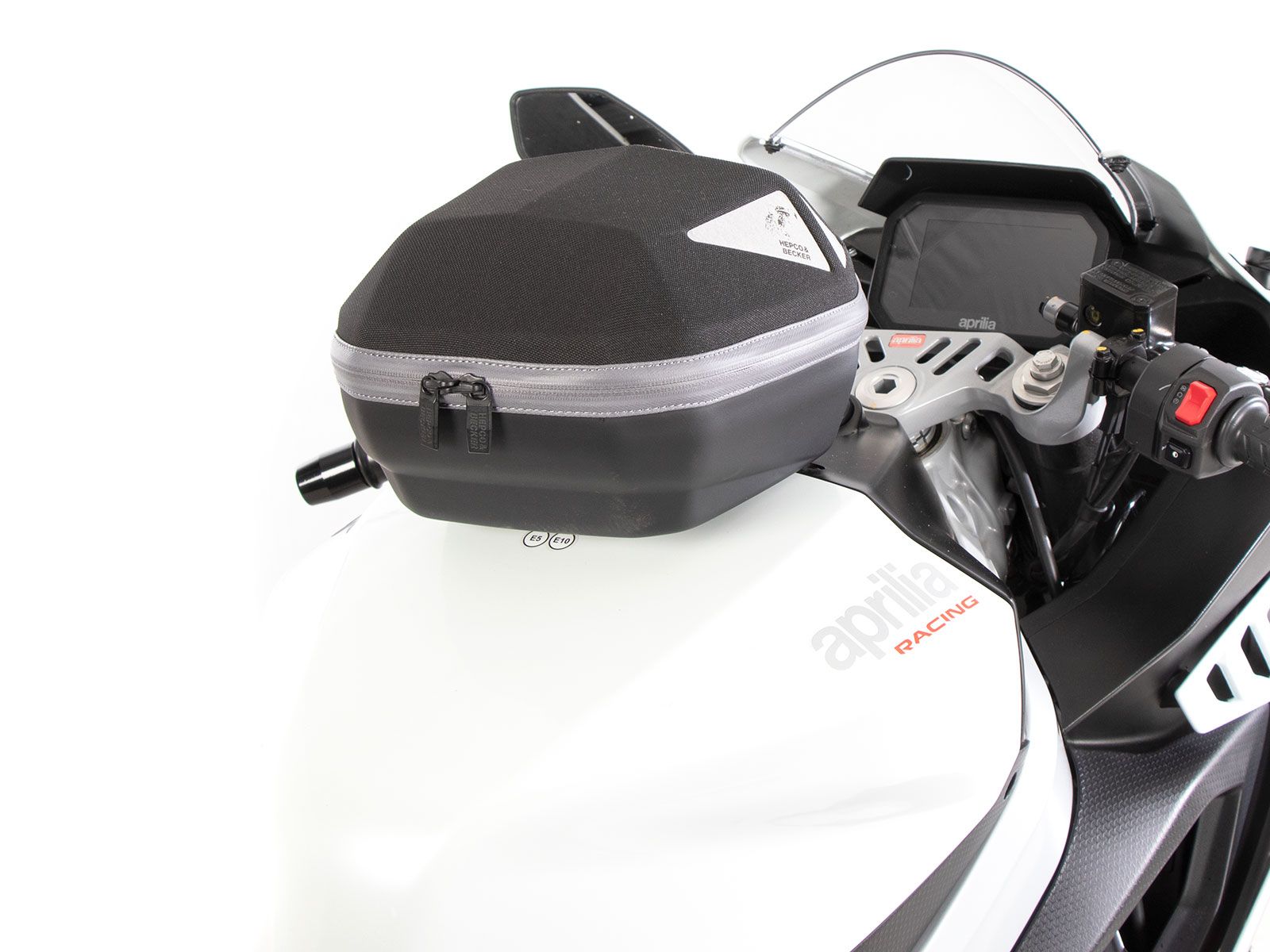 Anneau de réservoir Basic avec unité de fermeture de la sacoche de réservoir pour Aprilia RS 457 (24-)