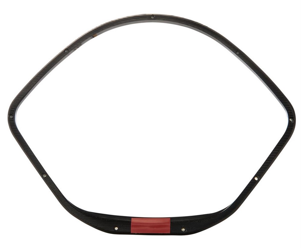 Anneau décoratif tachymètre pour Vespa GTS/GTS Super/GT/GT L 125-300ccm (-'13), noir