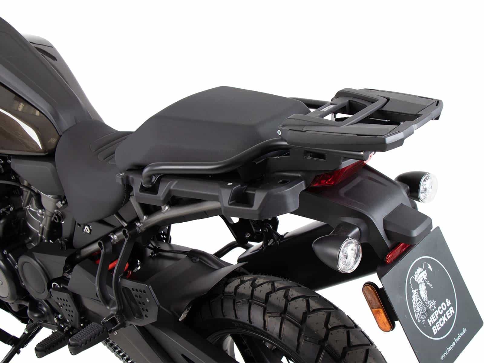 Easyrack porte-topca noir pour Harley Davidson Pan America (21-) Hepco & Becker