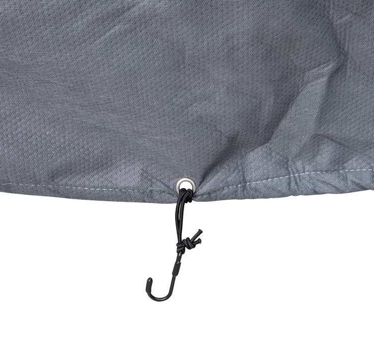 Garage pliant Indoor PREMIUM 2.0 pour Vespa ET2/ET4/LX/LXV/S/Primavera/Sprint, taille L, gris