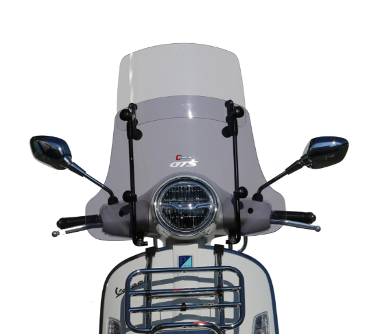 Pare-brise FACO "Twin-Screen "pour Vespa GTS /GTS Super 125/300ccm (`23-), teinté