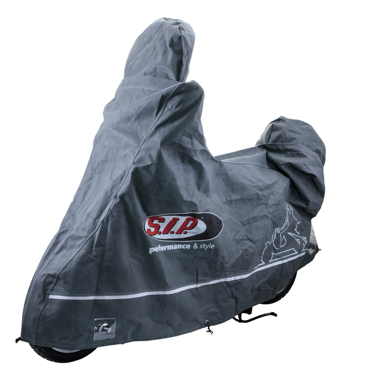 Garage pliant Indoor PREMIUM 2.0 pour Vespa GTS/GTV/GT, taille XL, gris