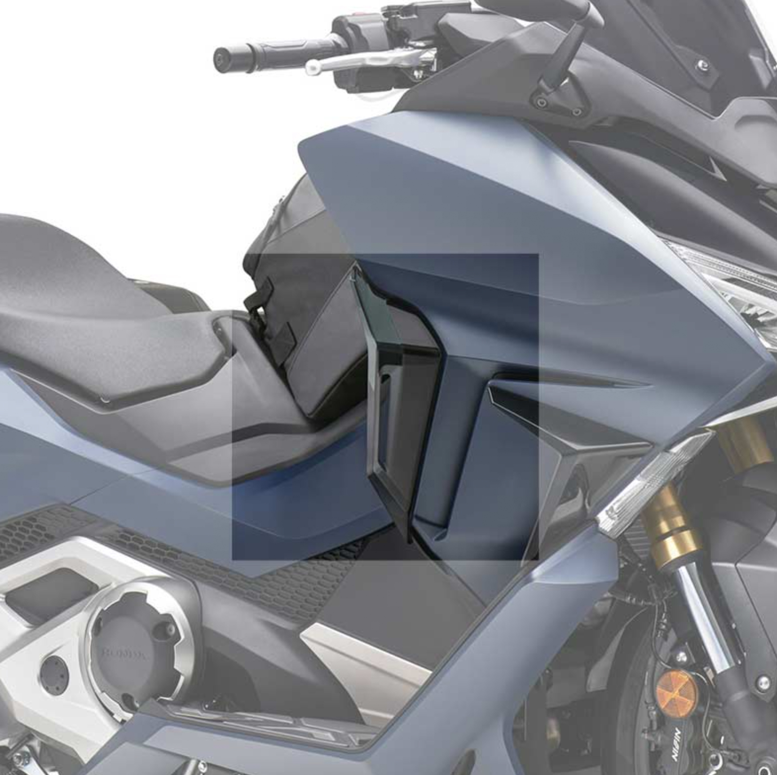 Déflecteur de vent supérieur pour Honda Forza 750 2021-