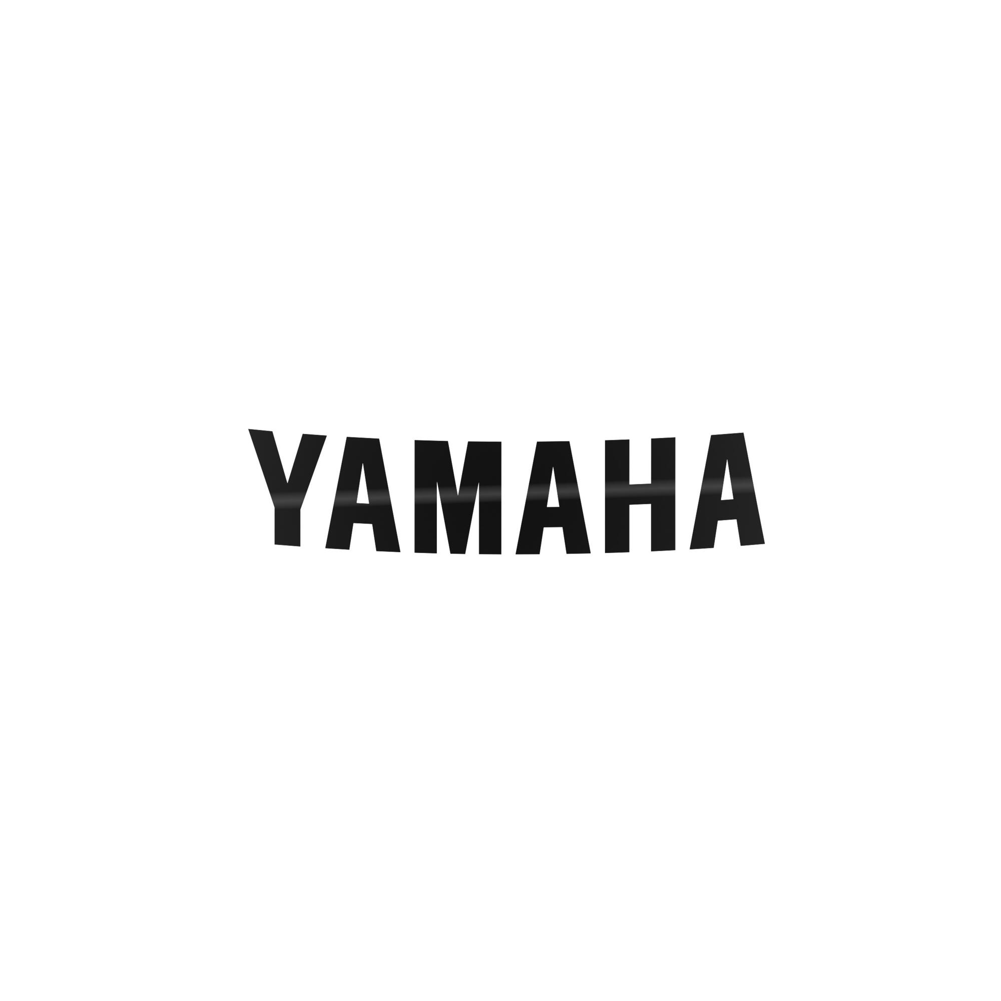Autocollant réfléchissant pour jante de roue avant d'origine Yamaha