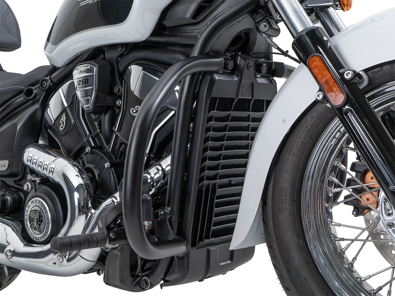 Arceau de protection moteur noir pour Indian Scout Classic 1250 (25-) Hepco & Becker