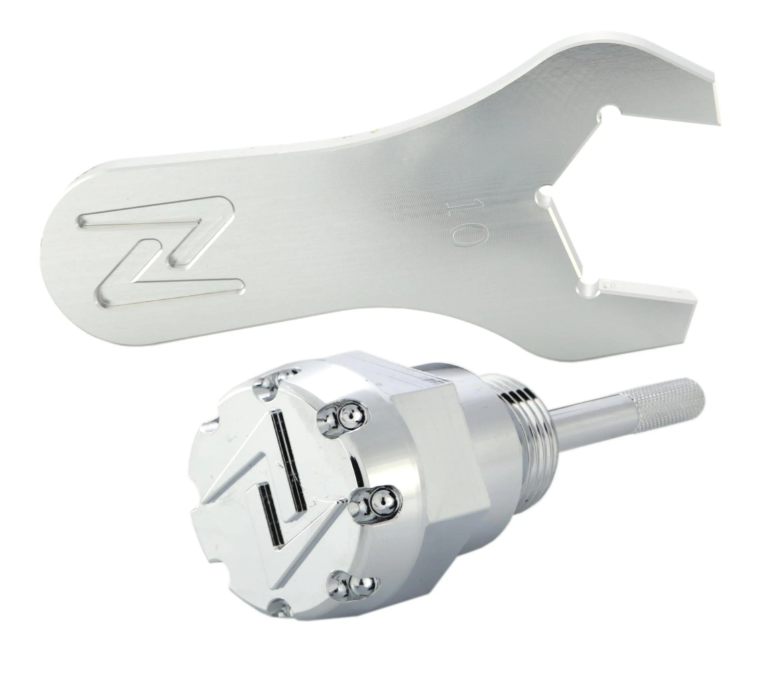 Bouchon de remplissage d'huile moteur, carter d'huile ZELIONI pour Vespa, chrome