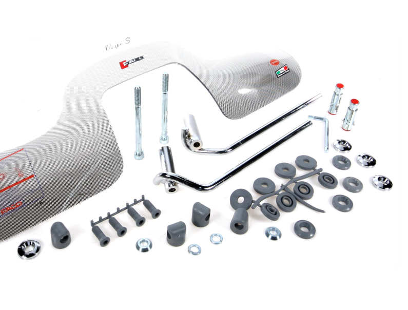 Pare-brise FACO haut pour Vespa S 50-150ccm, clair