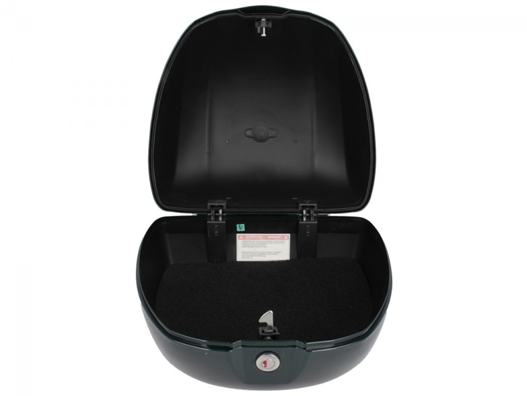 Top case original 32 l. pour Vespa Primavera / Sprint / GTS Racing 60s Verde Bosco 349/A