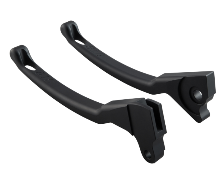 Kit levier de frein sport gauche/droite pour Vespa LX/LXV/S/Primavera/Sprint 50-150ccm, gris mat